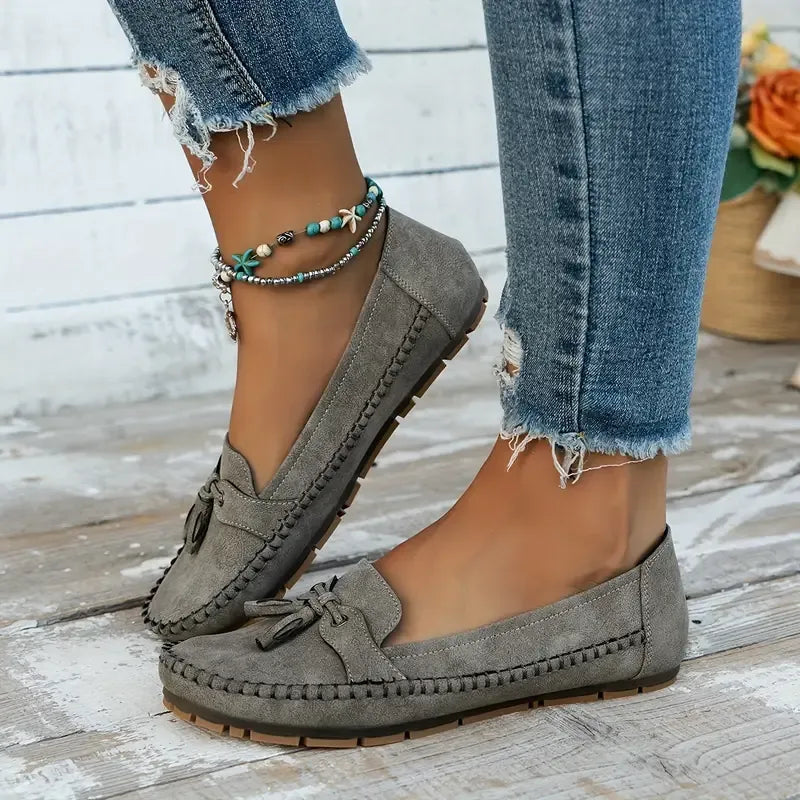 Orthopaedic Loafers Cushioned EVA Sole Slip-On Design All-Day Comfort