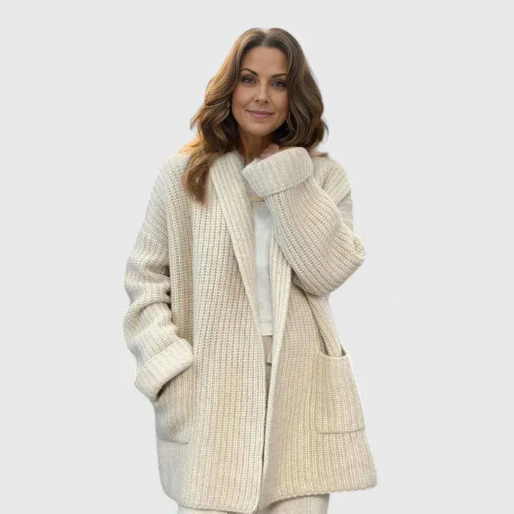 Open-Front Cardigan Lightweight Knit One Size Fits All