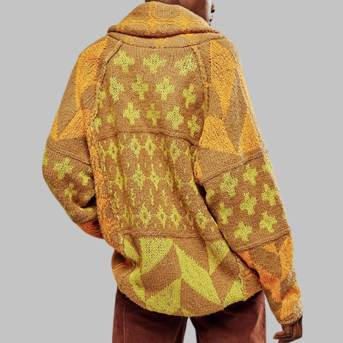 Button-Down Elegant Cardigan Oversized One Size Fits All