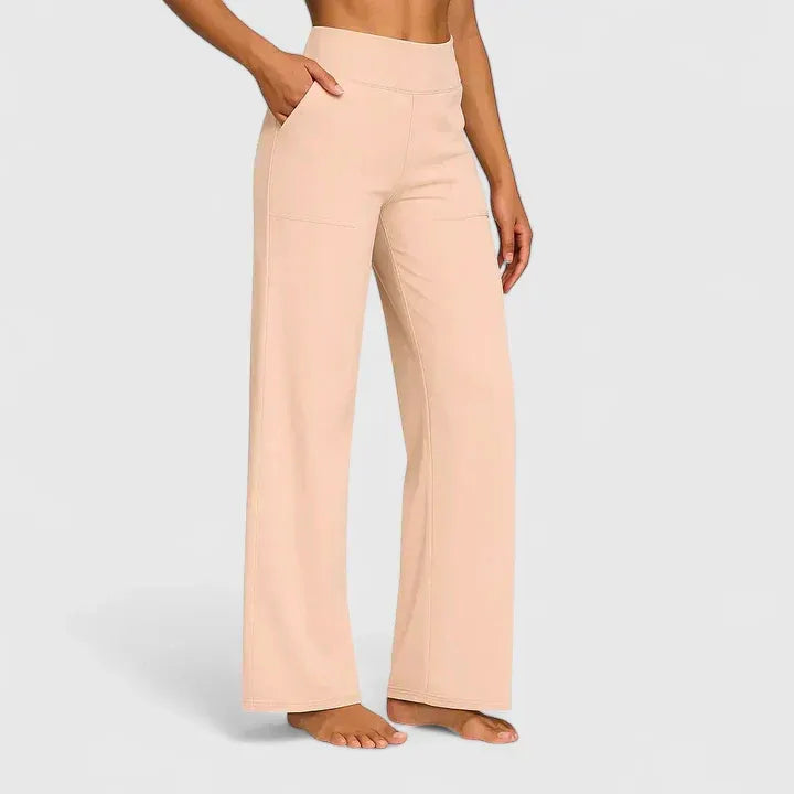 Elegant Trousers Straight-Leg Comfort