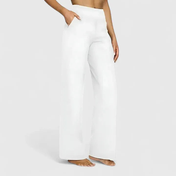 Elegant Trousers Straight-Leg Comfort