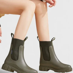Waterproof Chunky Chelsea Boots