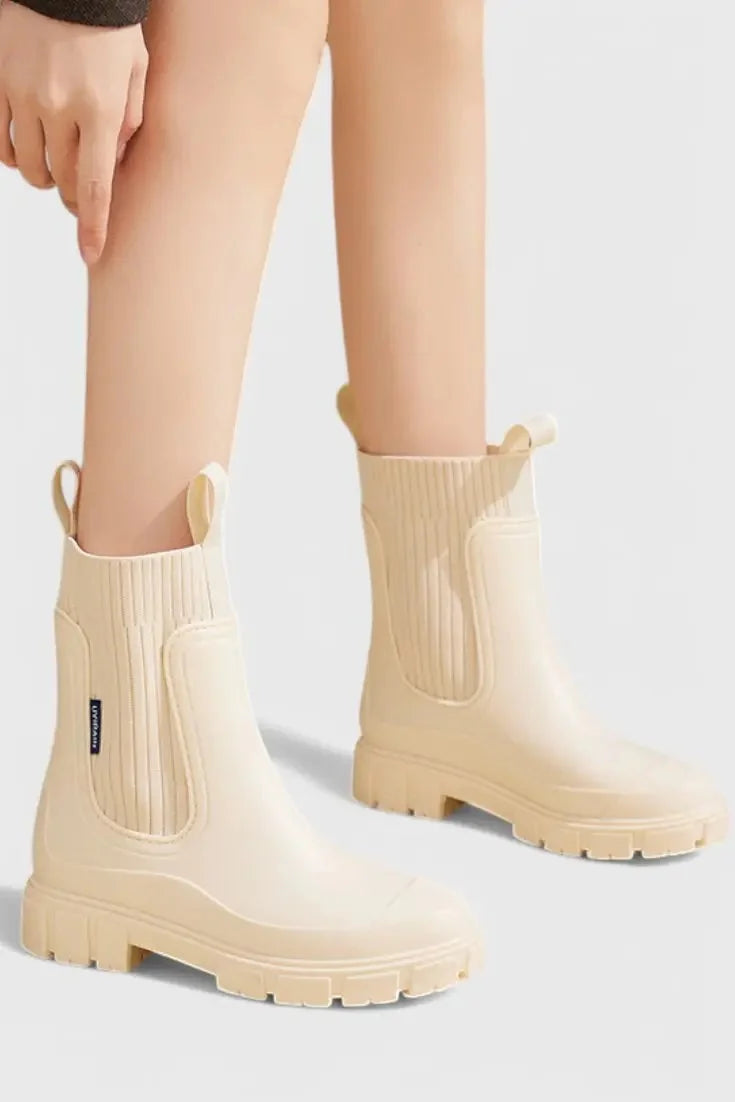 Waterproof Chunky Chelsea Boots
