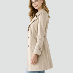 Classic Fitted Trench Coat