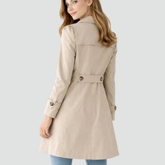 Classic Fitted Trench Coat