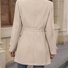 Tailored Belted Trench Coat
