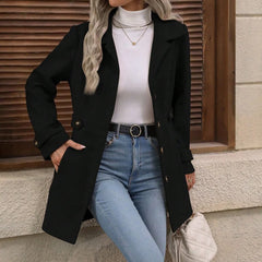 Tailored Belted Trench Coat