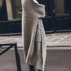 Chunky Knit Longline Cardigan