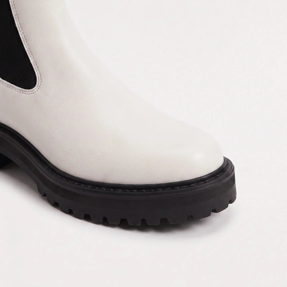 Platform Lug-Sole Chelsea Boots